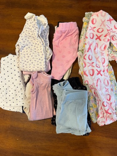 Baby Girl summer 0-3M Bundle: Floral, Juicy Couture, Carter's & Old Navy