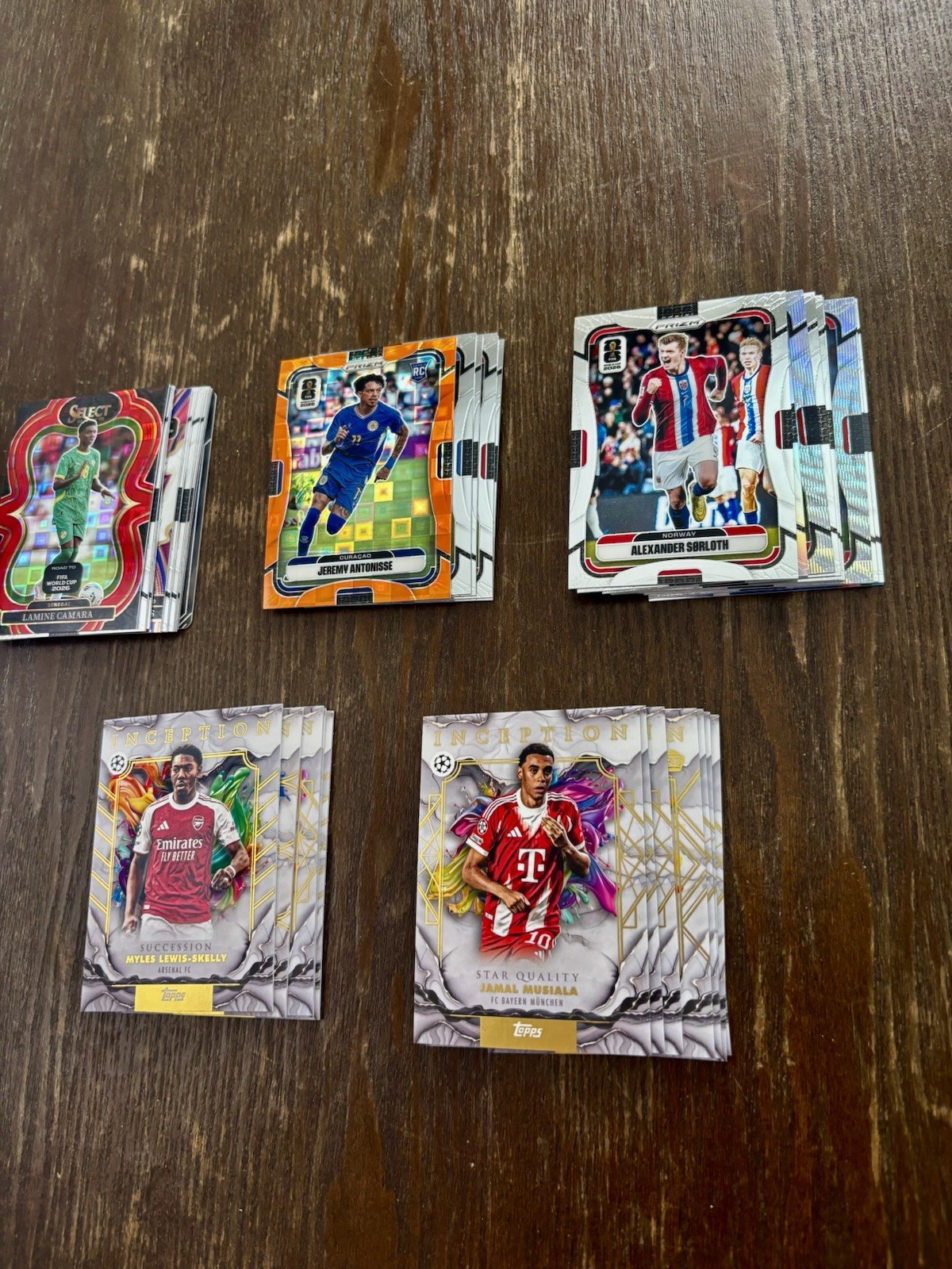 Topps Inception - Panini Prizm and Select Mix Lot 40 Base Cards and Parallels view 3