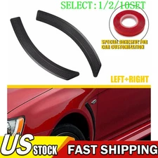 Evo 10 X Style Mesh Polyurethane Front Fender Side Vent Cover For Lancer 1~10X