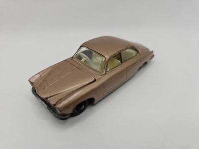 Lesney Matchbox Jaguar Mk 10 No 28 E4 Box Brown Original Wheels