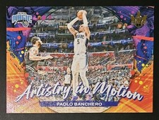 Paolo Banchero 2023-24 Panini Court Kings ARTISTRY IN MOTION Insert Card (no.21)