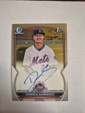 2023 Bowman Chrome - Prospect Autographs Dangelo Sarmiento #CPA-DSA (AU, RC)