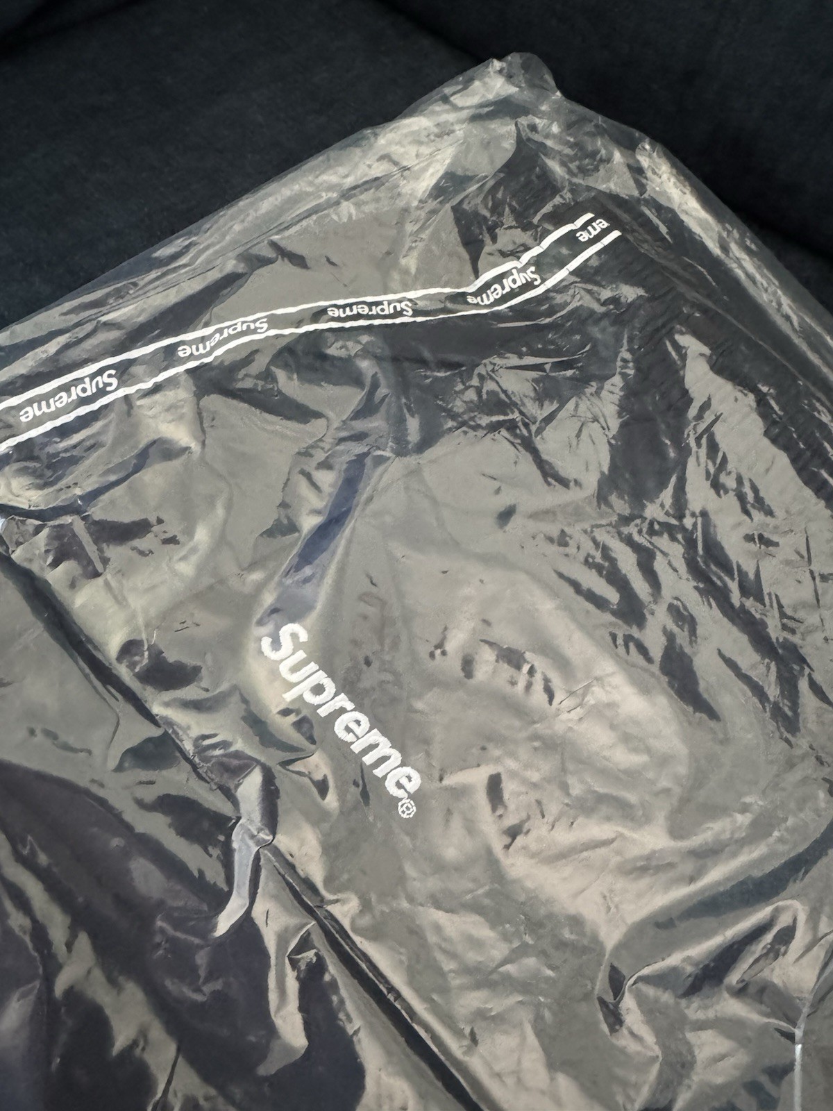 Supreme Logo Taping Track Pant (L) deadstock ovp 3