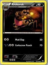 Krokorok Uncommon Dark Explorers 65/108 HP
