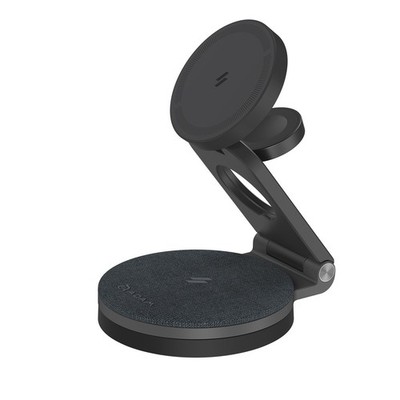 ADAM elements Mag 360 Qi2 15W 3-in-1 Magnetic Charger Stand iPhone 17-12 Watch