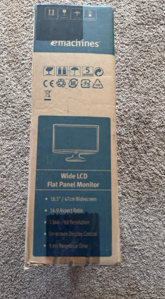 eMachines E180HV 18.5" Widescreen LCD Monitor. - Image 3 of 4