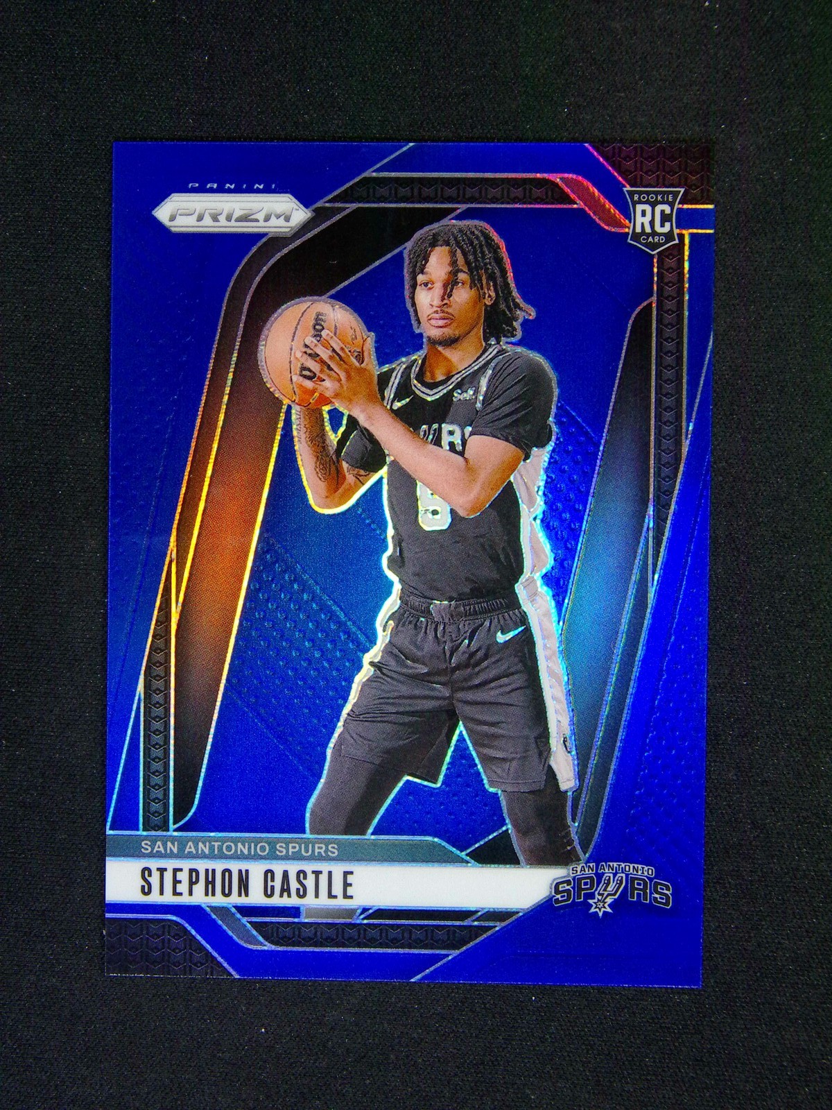 2024-25 Panini Prizm Stephon Castle #234 RC Rookie Blue Prizm /199