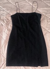 Forever 21 black spaghetti strap Cocktail dress