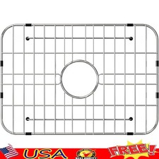 Stainless Steel Sink Grids Single Bowl Kitchen Sink Drain Protector Grate New