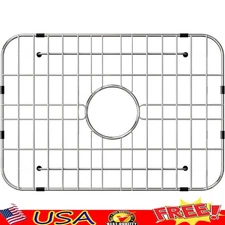 Stainless Steel Sink Grids Single Bowl Kitchen Sink Drain Protector Grate New