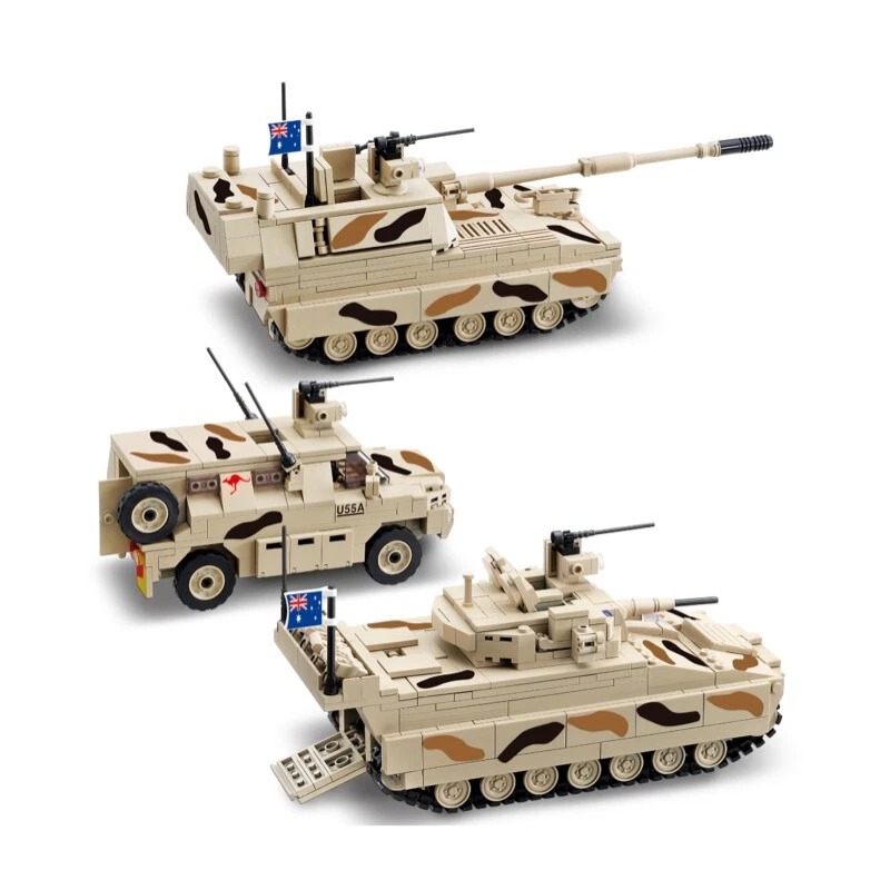 OXFORD Cobra Combatant Royal Australian Brigade CJ36520 Military Brick Block Toy - Image 2 of 4