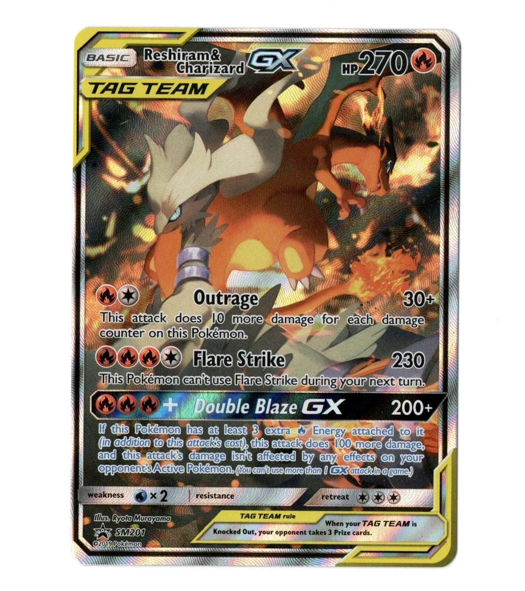 Las mejores ofertas en Cartas de JCC Pokémon Reshiram y Charizard