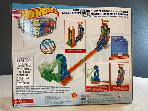 Hot Wheels Steam Drop & Score Trick Track Action Play Set New In Box- Sealed - Picture 2 of 5