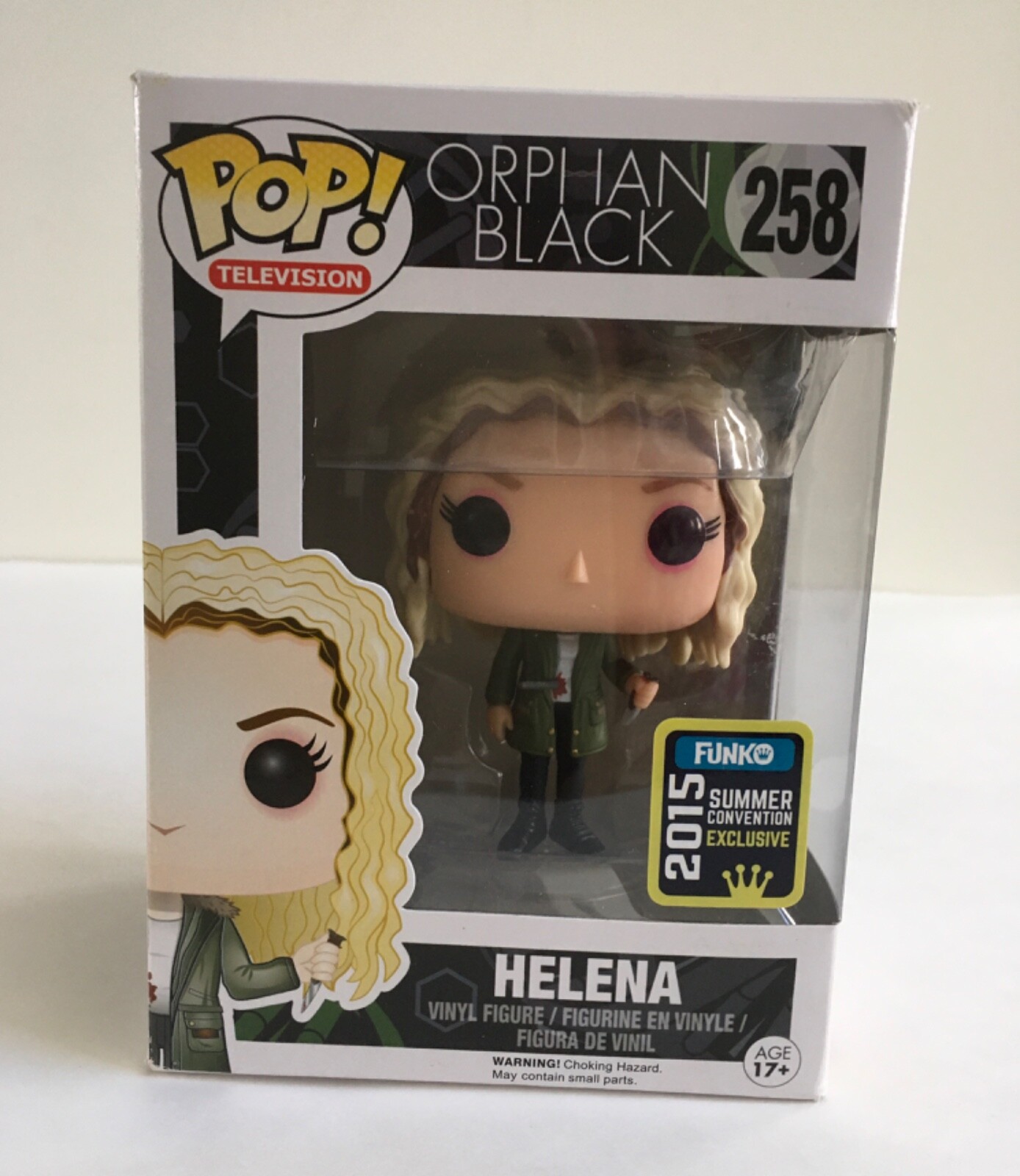 Funko Pop! Figura De Vinilo Helena Manning (En Parka) #258 Huérfana Negra De Televisión