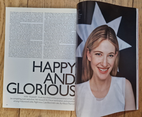 VOGUE May 1999 ELIZABETH HURLEY Erin O'Connor CATE BLANCHETT Geri Halliwell @ EX - Picture 9 of 9