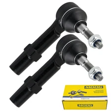 Pair of Front Outer Tie Rod Ends for Chevy Silverado 1500 GMC Sierra 2014-2019