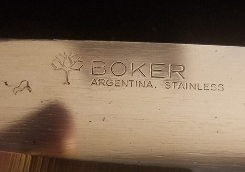 Boker Argentina Snacpac Set, Spoon, Knife, Salt & Pepper, Missing Spoon " - Picture 2 of 3