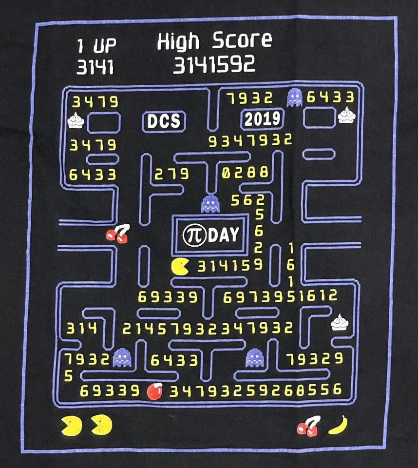 Camiseta Niño Matemáticas Competición Pie Pac Hombre Juvenil Talla X-Grande Foto 2 de 4