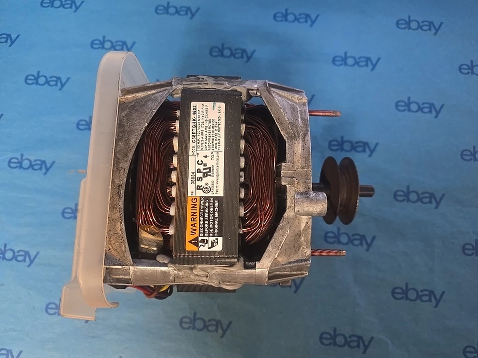 Lavadora de carga superior Speed Queen OEM ¡ORIGINAL! Parte del motor # 38034! ¡Envío gratis! Foto 2 de 4