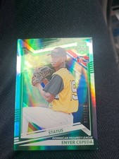 Enyer Cepeda 2022 Elite Extra Edition Status Insert #/499