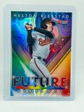 2021 Bowman's Best Heston Kjerstad Future Vibrance Lava Refractor #08/50