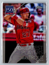 2019 Topps Chrome Mike Trout Greatest Players  Refractor 