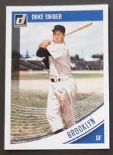 2018 Donruss #74 Duke Snider DODGERS HOF'er baseball card NM/MT