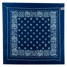 Levi's × Princess Mononoke Bandana Scarf Kodama Blue 103×103cm Studio Ghibli LTD