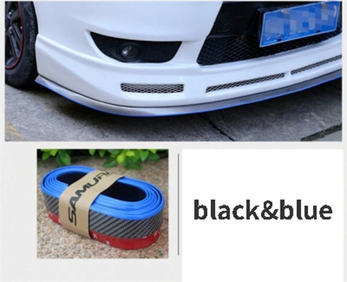 Tira protectora de goma universal para parachoques delantero de coche - Imagen 33 de 37