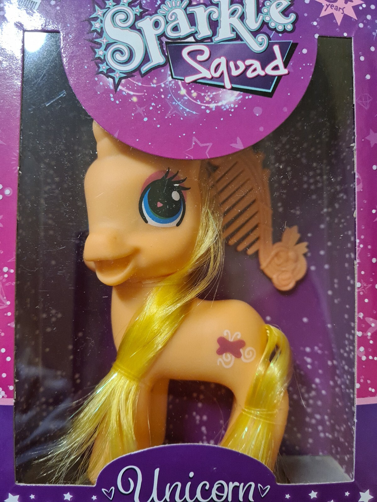Sparkle Squad Unicorn Ponies  Lovely Little Pony with Comb Great Gift
