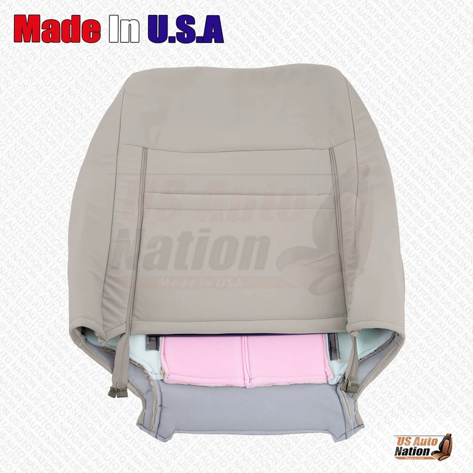 2011 2012 2013 2014 Ford Expedition XLT - Front Bottoms & Tops Cloth Cover Gray - Изображение 3 из 4