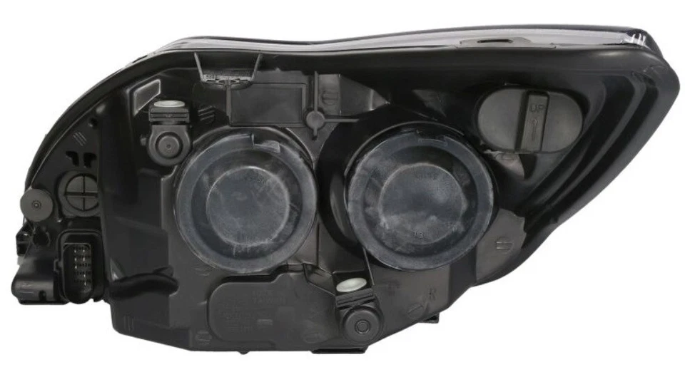 PHARE AVANT GAUCHE + DROIT ELECTRIQUE + MOTEUR FORD FOCUS II 02.08-09.12 NOIR - Photo 4/4