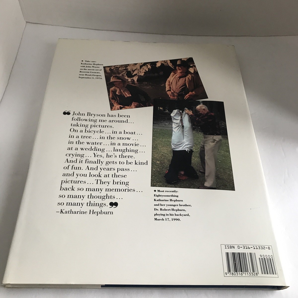 The Private World of Katharine Hepburn Hardcover John Bryson