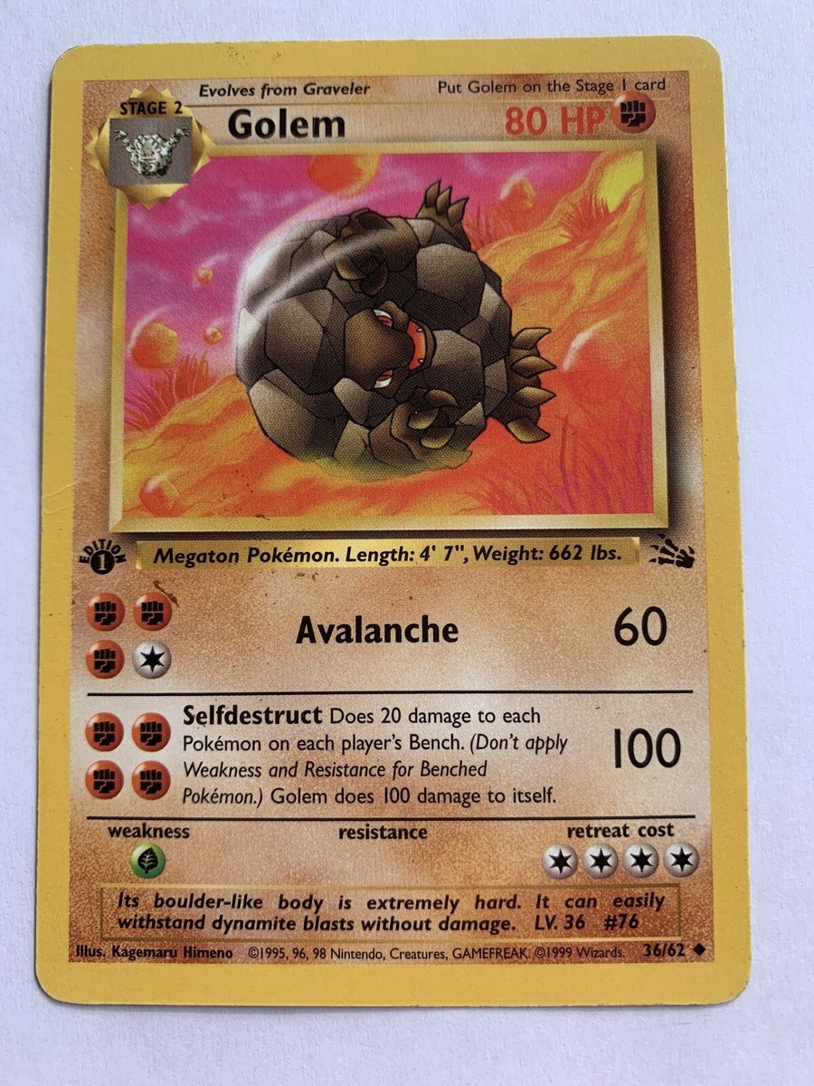golem pokemon card price - ex 189/165 - Pokemon 151 -Full Art - Ultra Rare Mint / near mint condition trading card Golem ex 189/165 SV: Scarlet