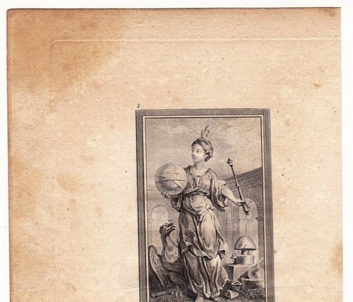 Gravure XVIIIe Intelligence Intelligenz Intelligenza Inteligencia Интеллект 1791 - Picture 8 of 10