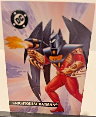 1994 SkyBox DC Legends Of Batman Knightquest Batman #K8 Card Kenner