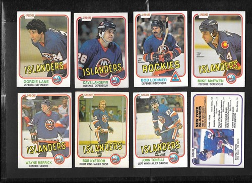 1981-82 OPC 81-82 O PEE CHEE NHL HOCKEY CARD 133-264 SEE LIST - Picture 168 of 267