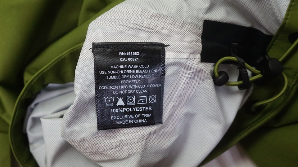 NEW Sunice Golf Jay Rain Jacket Mens Size Small Green Regular 1003B