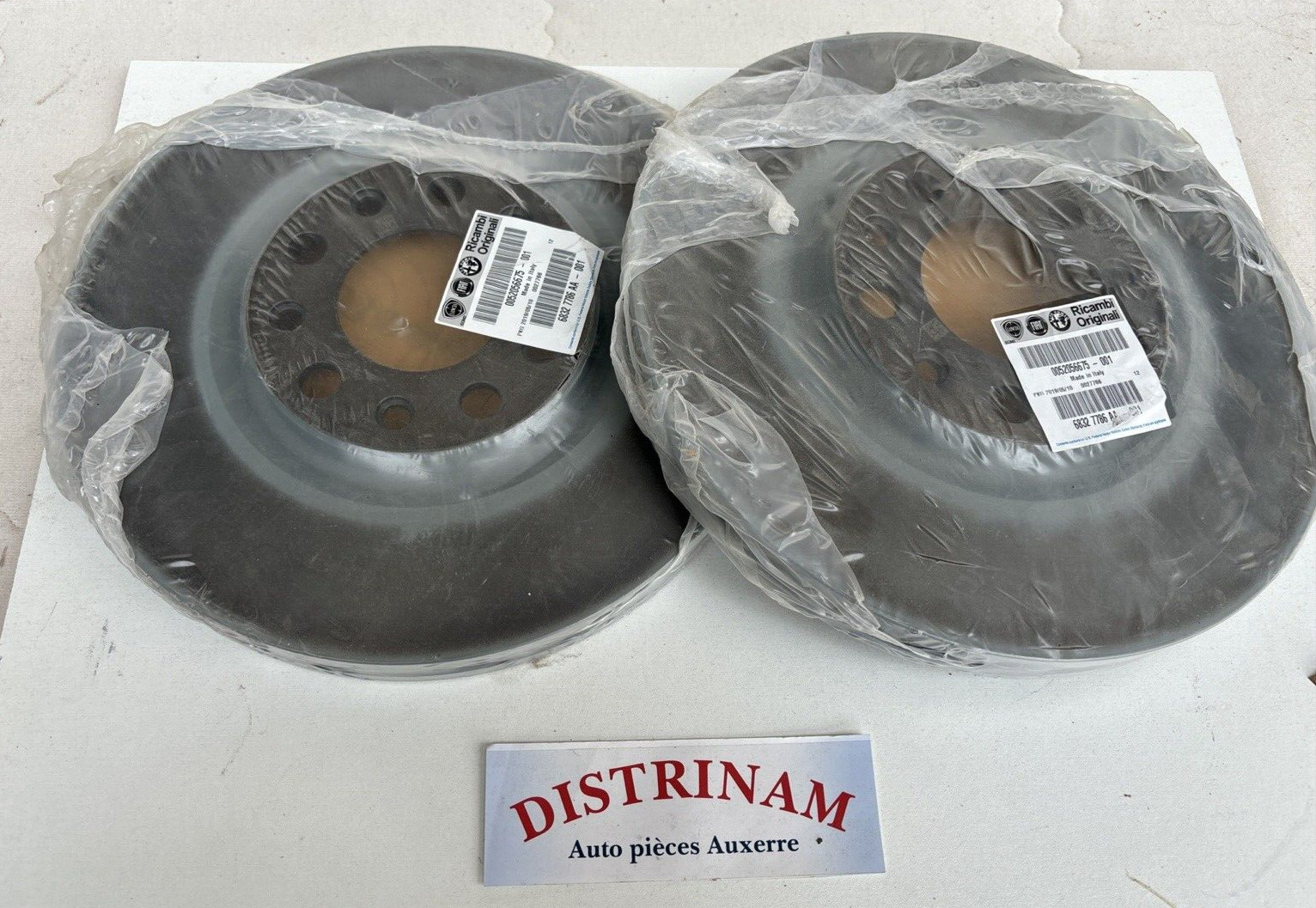 Disque de frein avant haute dissipation thermique pour Giulietta
