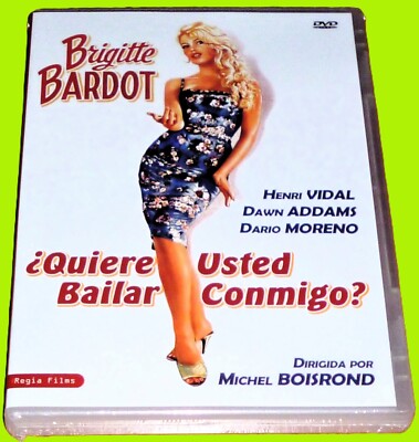 QUIERE USTED BAILAR CONMIGO / VOULEZ-VOUS DANSER AVEC MOI , Brigitte Bardot .DVD