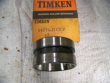 Timken 14276D, Tapered Roller Bearing Cup, New Old Stock, Made in USA