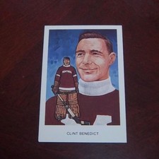 Hockey Hall of fame postcards 1983 Emile Francis  I7