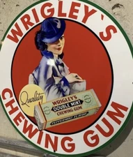 Top Quality Wrigley’s Chewing Gum vintage reproduction Garage Sign