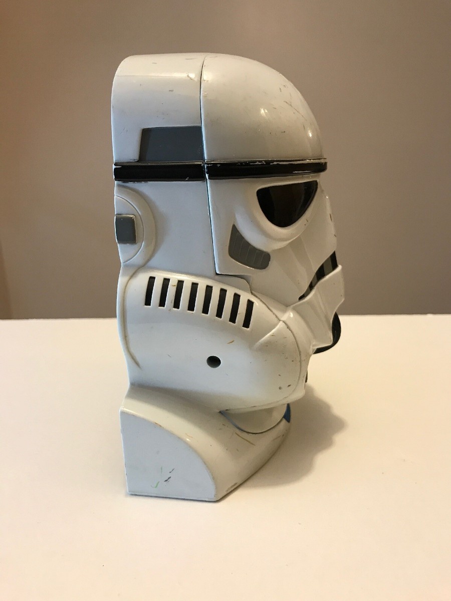 Star Wars Micro Machines White Storm Trooper Head Toy 1995