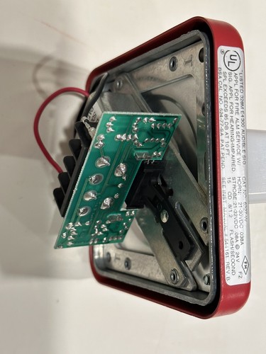 Faraday Siemens 6227-W ~ Vintage Fire Alarm Horn/Strobe ~ Free Shipping! - Picture 6 of 9