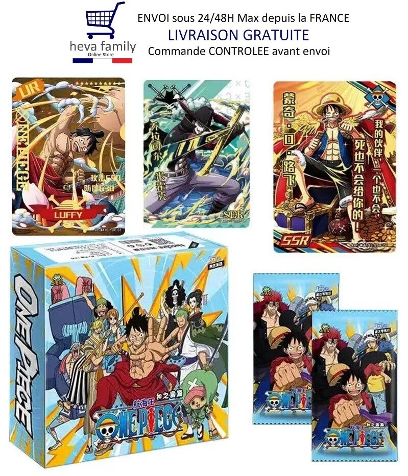 DISPLAY ONE PIECE Wano Country Chap 1 TCG OP-WA101 36 BOOSTERS 180 CARTES