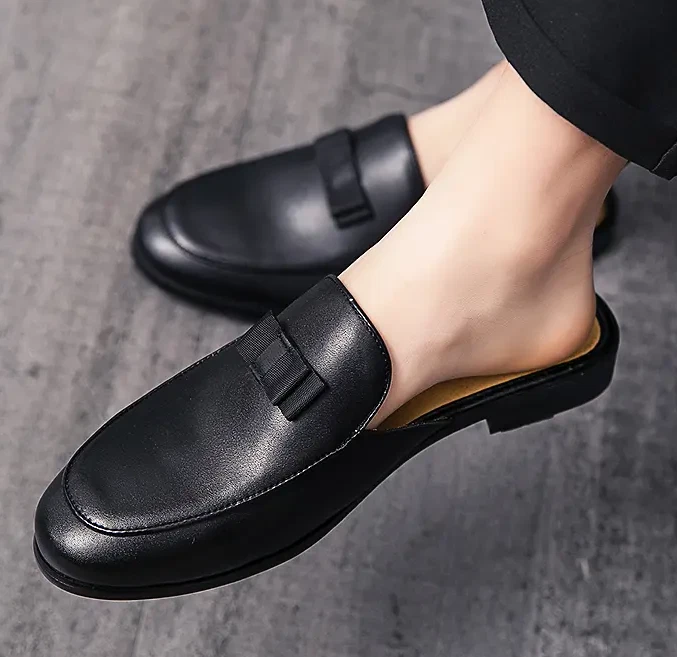 Half slipper deals loafers