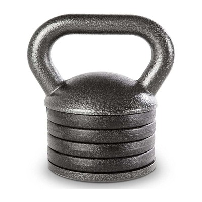 Adjustable Cast Iron Kettlebell, Piece of equipment saves space