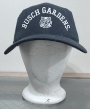 Busch Gardens Dad Hat Cap Mens Blue Adjustable Strapback Tiger Amusement Park