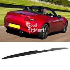For Mazda MX-5 Miata Gloss Black Rear Boot Trunk Spoiler Lip Tail Wing Cuttable